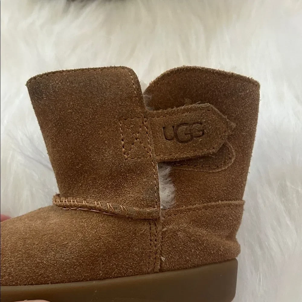 UGG Tan Shearling-Lined Boots kids